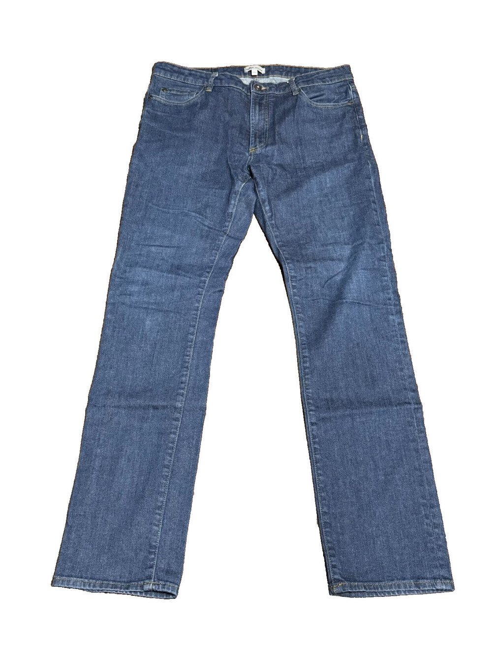 Peter Millar Mens Jeans 35X34 Blue Pilot Mill Classic Fit Stretch Denim ME0B95